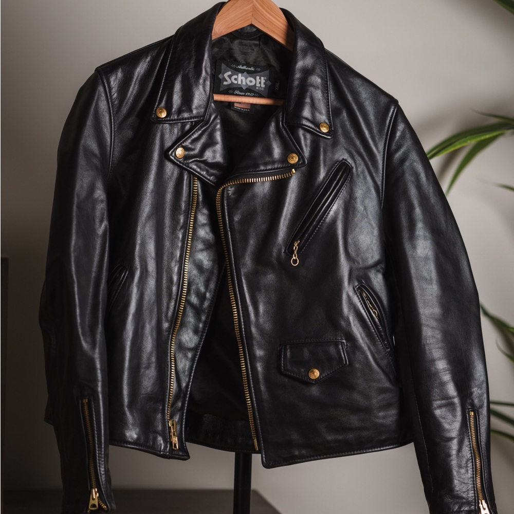 Schott Women's Leather “Boyfriend” Jacket Style #636W